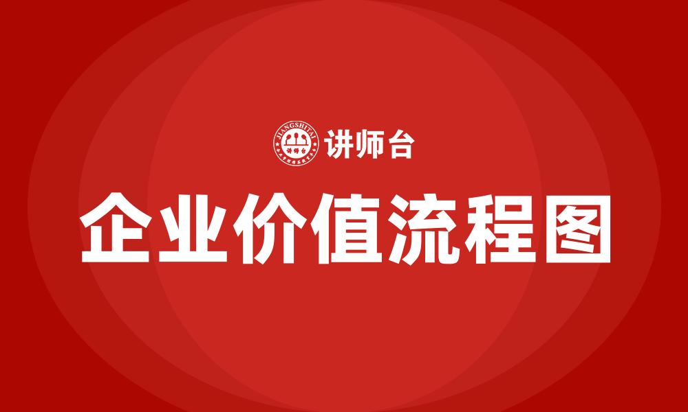 企业价值流程图